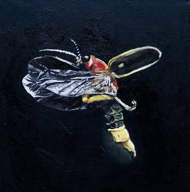 Original Figurative Animal Painting by Vytoria Pawloski Godiemski