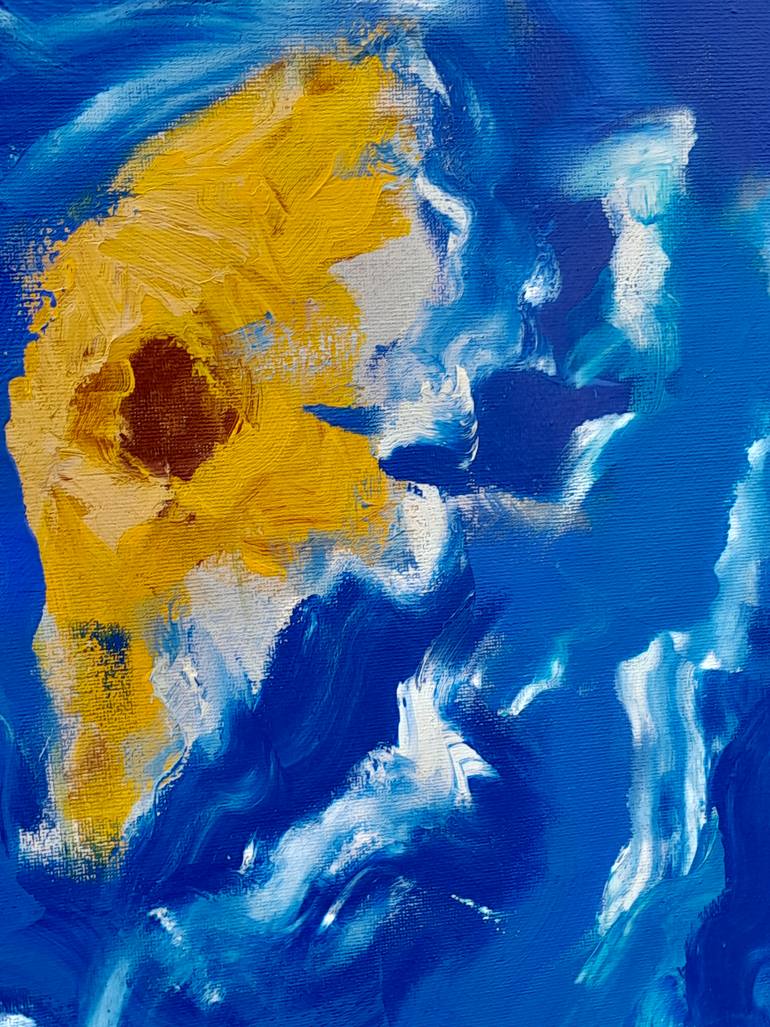 Original Abstract Expressionism Abstract Painting by Zermina Khan