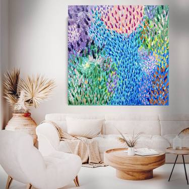Original Abstract Paintings by Zermina Khan