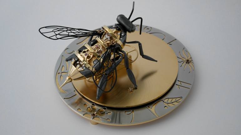 Original Conceptual Nature Sculpture by John Mikaël Flaux