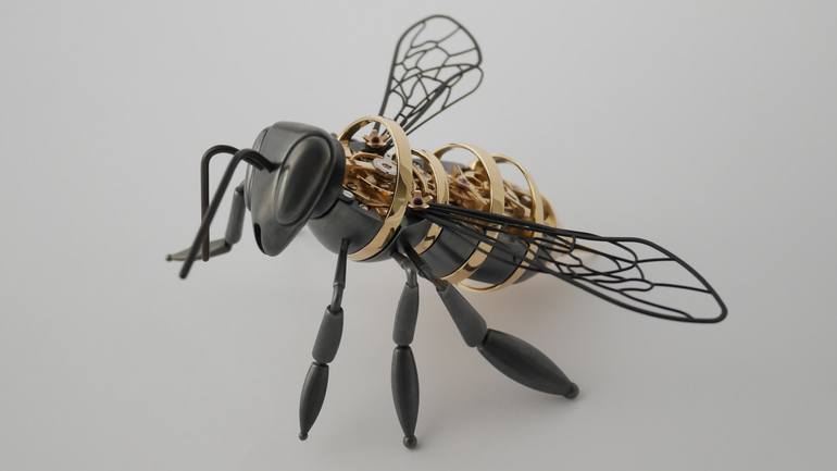 Original Conceptual Nature Sculpture by John Mikaël Flaux
