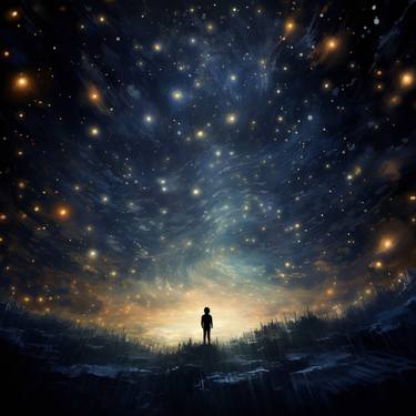 Starry Serenity | Infinite Universe in the Starry Sky thumb