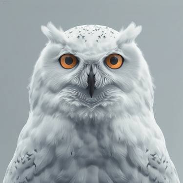 Majestic White Owl | Photography Collection thumb