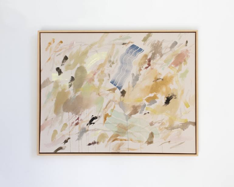 Original Abstract Expressionism Abstract Painting by Eva Black