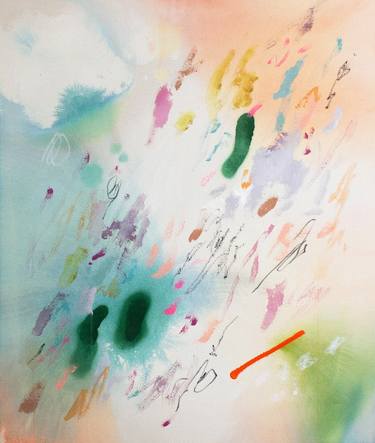 Original Abstract Expressionism Abstract Paintings by Eva Black