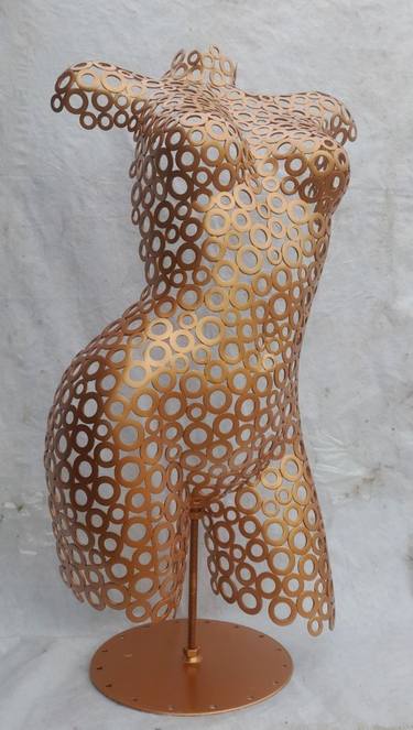 Original Pop Art Women Sculpture by Ihor Tabakov
