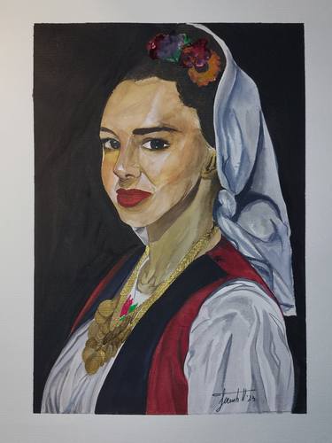 Original Realism Portrait Paintings by Nevena Tasić