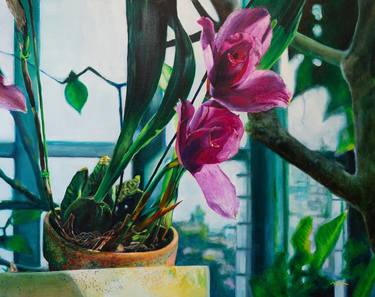 Print of Fine Art Botanic Paintings by Naoki Watanabe