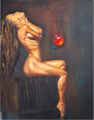 Original Portraiture Nude Paintings by Dzhemile Ahmed