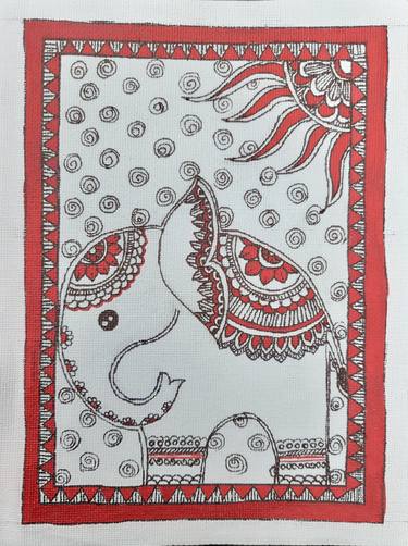 Original Folk Animal Paintings by Charul Gandotra