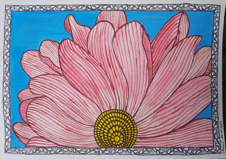 Original Floral Painting by Charul Gandotra