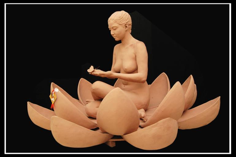 Original Figurative Women Sculpture by Supriya Shinde