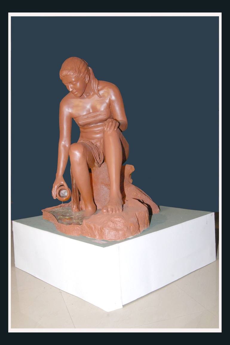 Print of Figurative Portrait Sculpture by supriya shinde