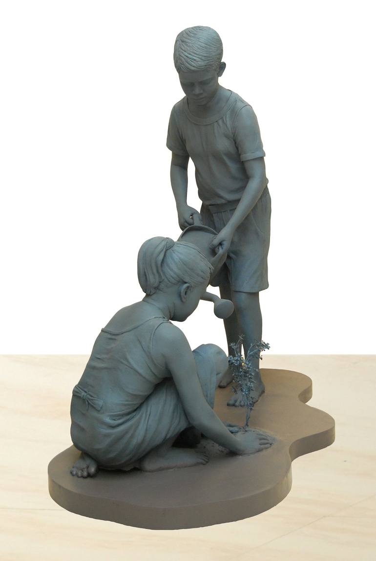 Print of Figurative Children Sculpture by supriya shinde