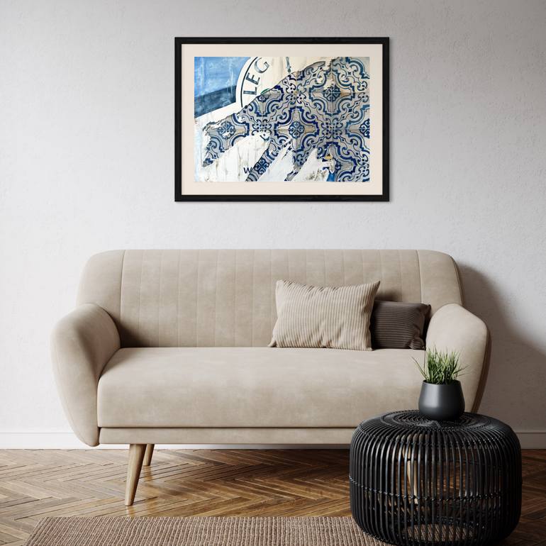 Original Abstract Expressionism Architecture Painting by Irina Kurganskaya