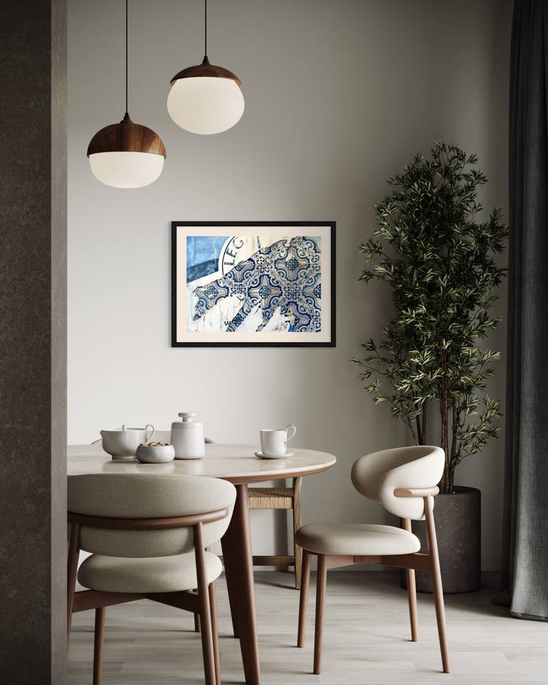 Original Abstract Expressionism Architecture Painting by Irina Kurganskaya