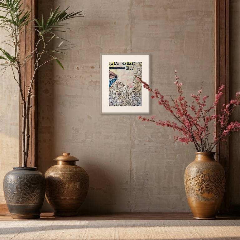 Original Abstract Still Life Painting by Irina Kurganskaya