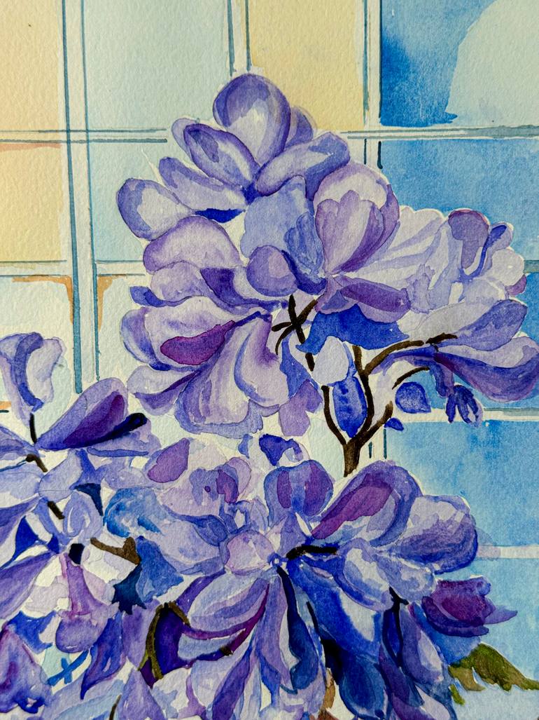 Light Purple Wisteria - Floral Heritage: Portugal in Bloom
