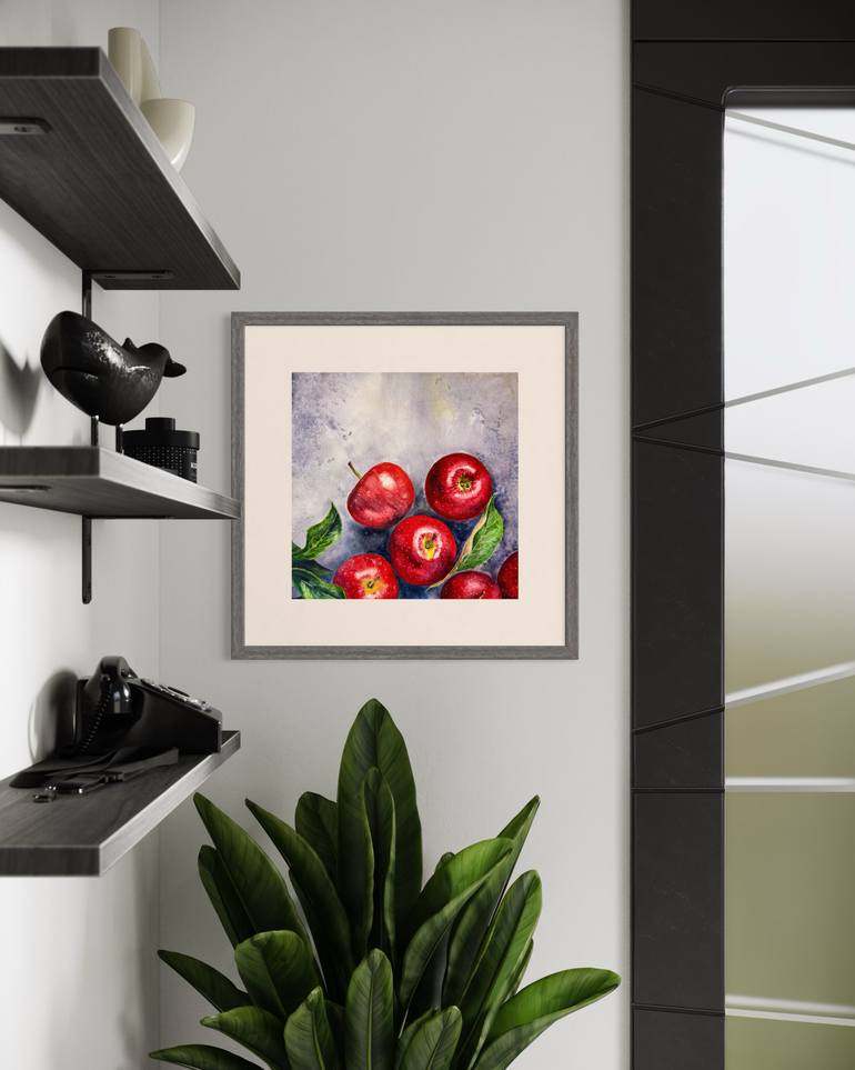 Original Art Deco Food & Drink Painting by Irina Kurganskaya