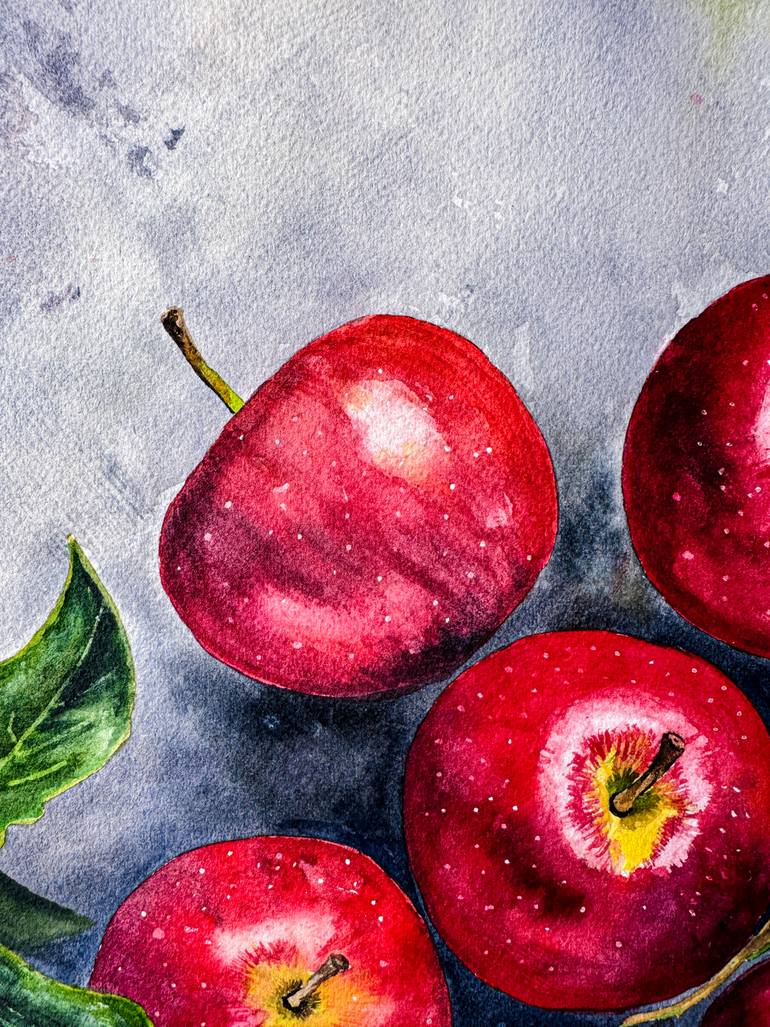 Original Art Deco Food & Drink Painting by Irina Kurganskaya