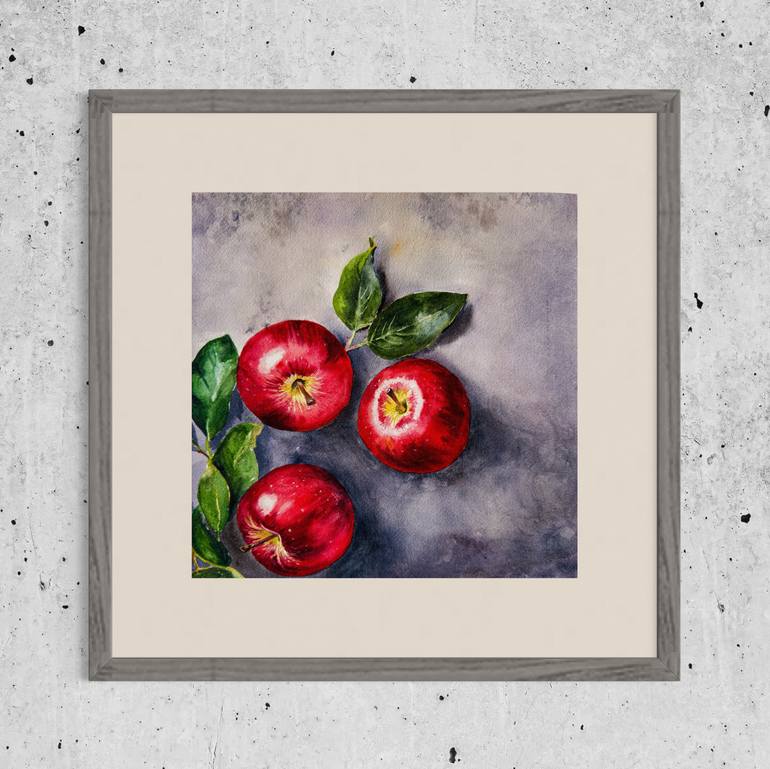 Original Art Deco Food & Drink Painting by Irina Kurganskaya