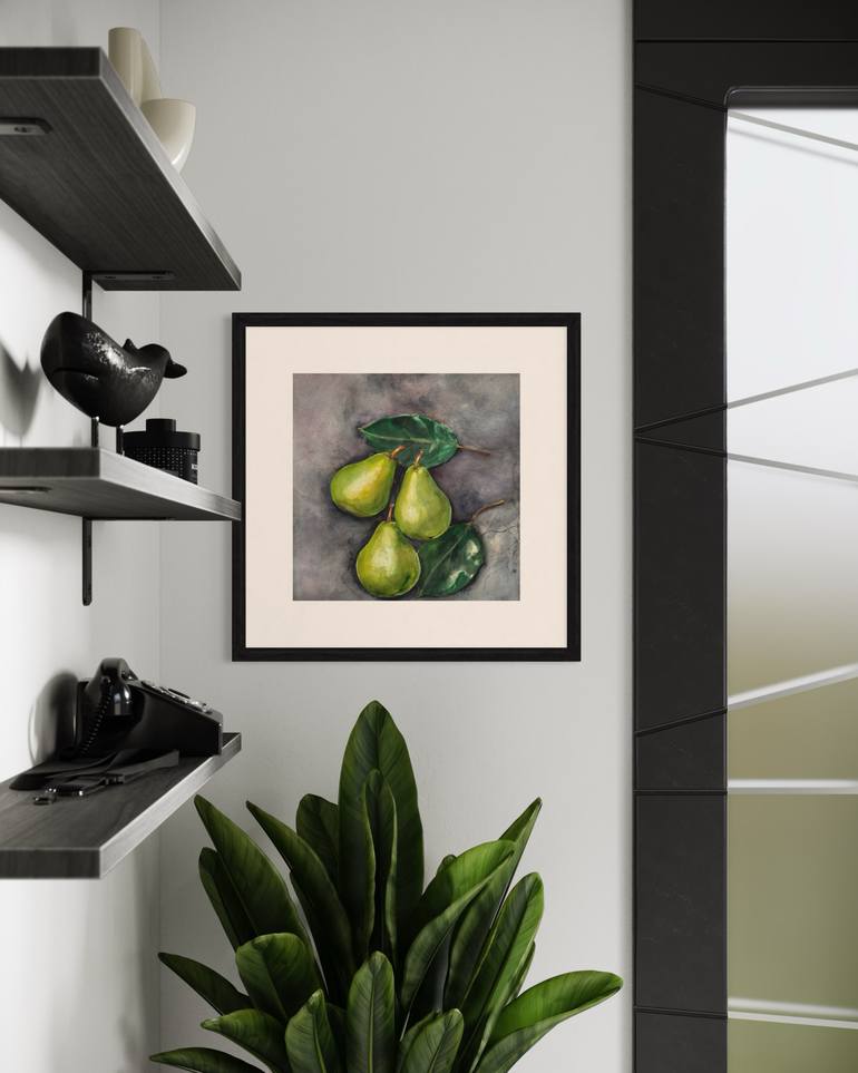 Original Art Deco Food & Drink Painting by Irina Kurganskaya