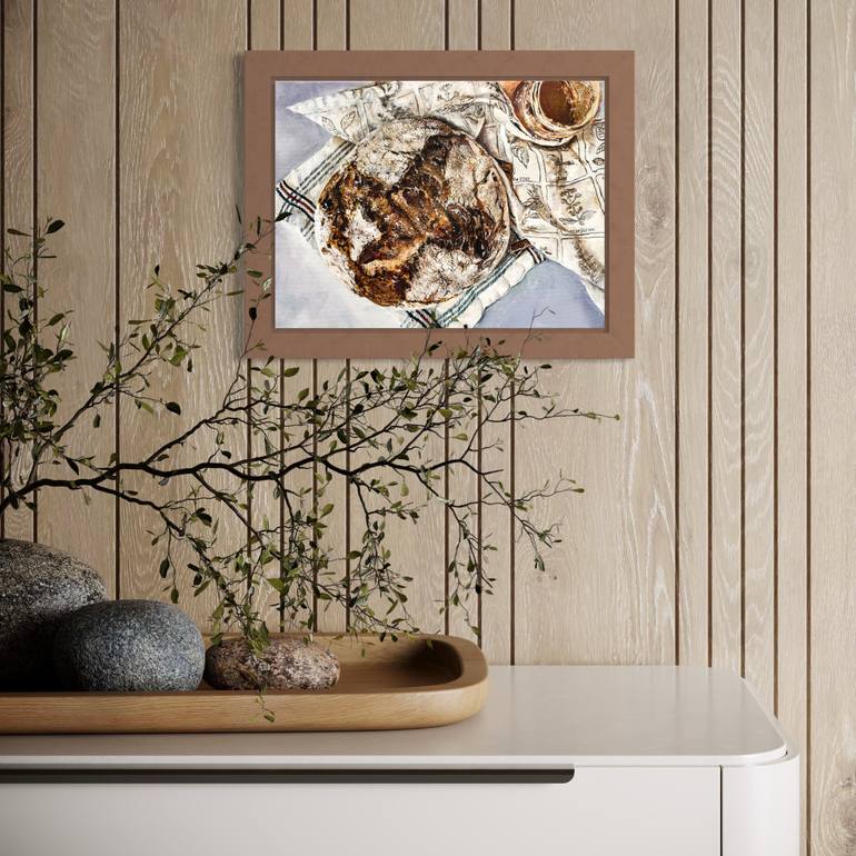 Original Conceptual Food & Drink Painting by Irina Kurganskaya