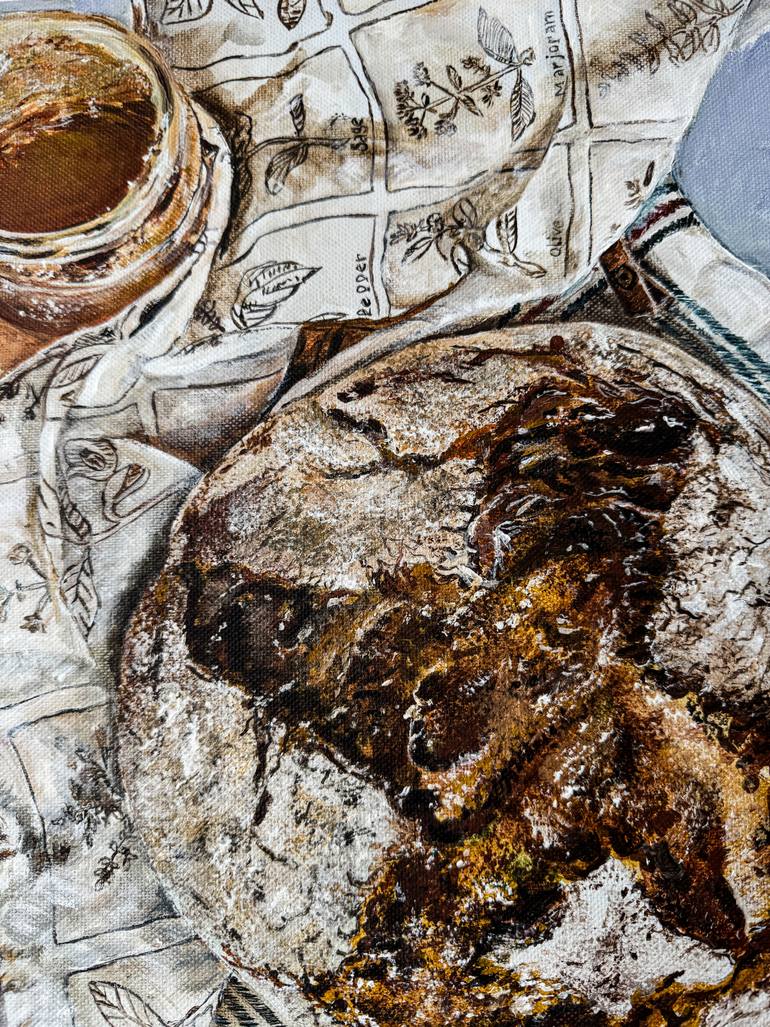 Original Conceptual Food & Drink Painting by Irina Kurganskaya