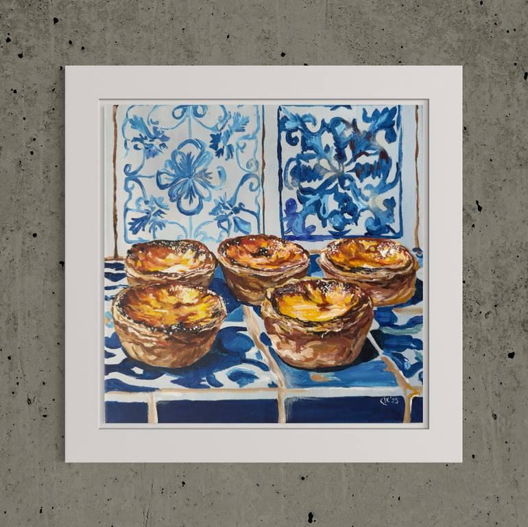 Original Conceptual Food & Drink Painting by Irina Kurganskaya