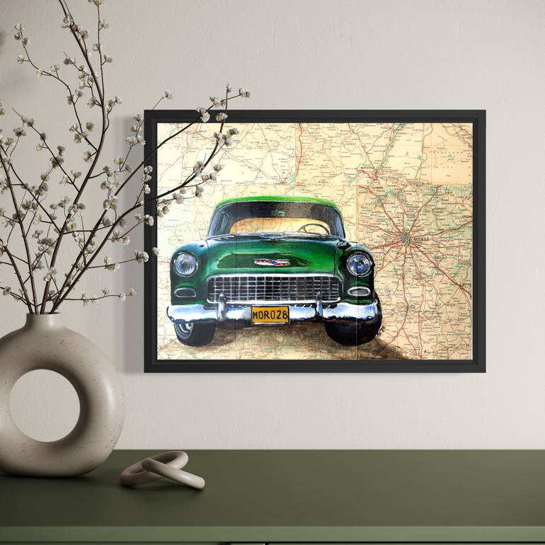 Original Classicism Transportation Painting by Irina Kurganskaya