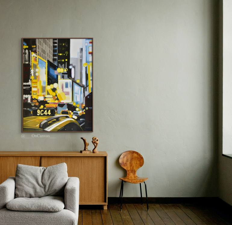 Original Contemporary Cities Painting by Ana Oncanvas