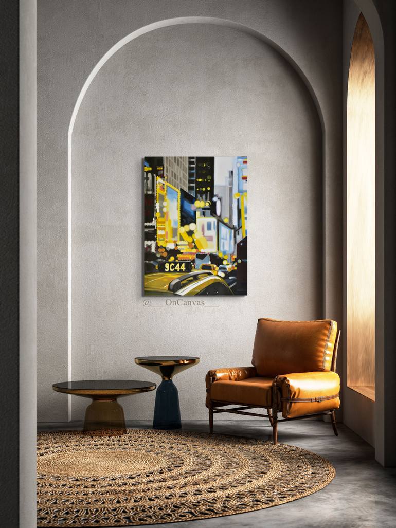 Original Contemporary Cities Painting by Ana Oncanvas