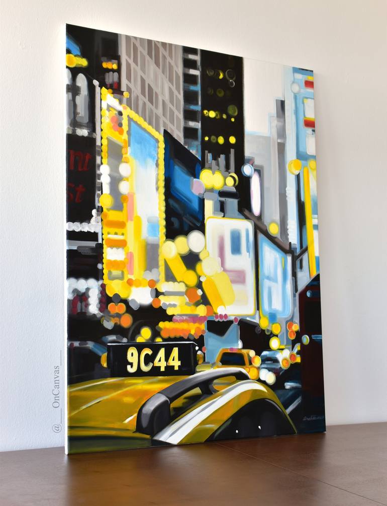 Original Contemporary Cities Painting by Ana OnCanvas