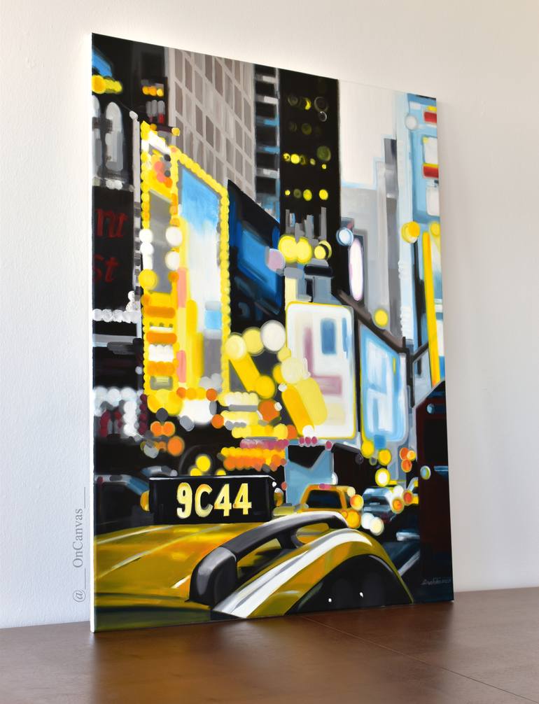 Original Contemporary Cities Painting by Ana Oncanvas