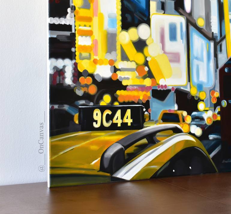 Original Contemporary Cities Painting by Ana Oncanvas