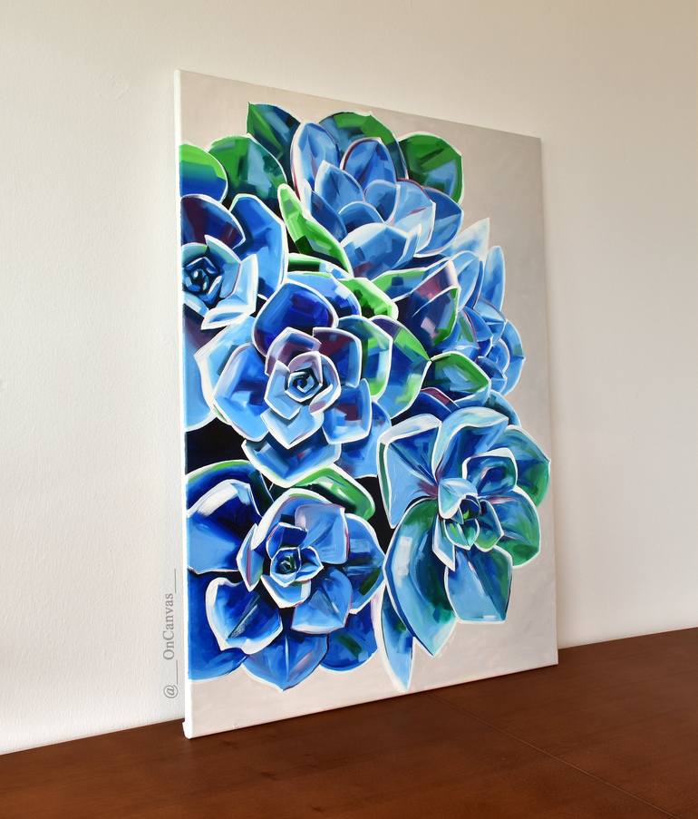 Original Contemporary Botanic Painting by Ana OnCanvas