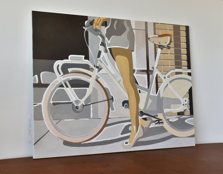 Original Bicycle Painting by Ana OnCanvas