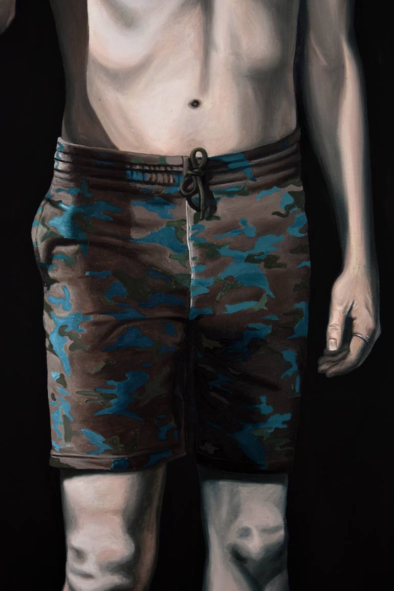 Original Figurative Body Painting by Nicolas Maureau