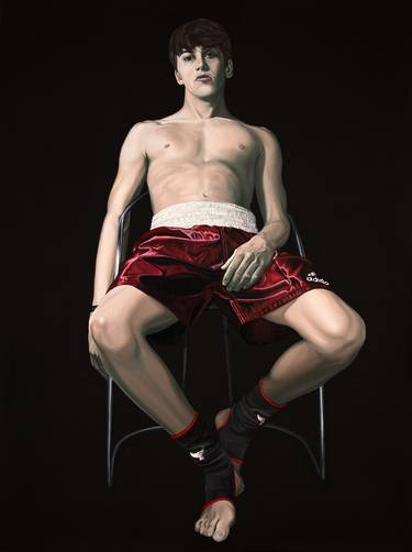 Original Figurative Body Painting by Nicolas Maureau