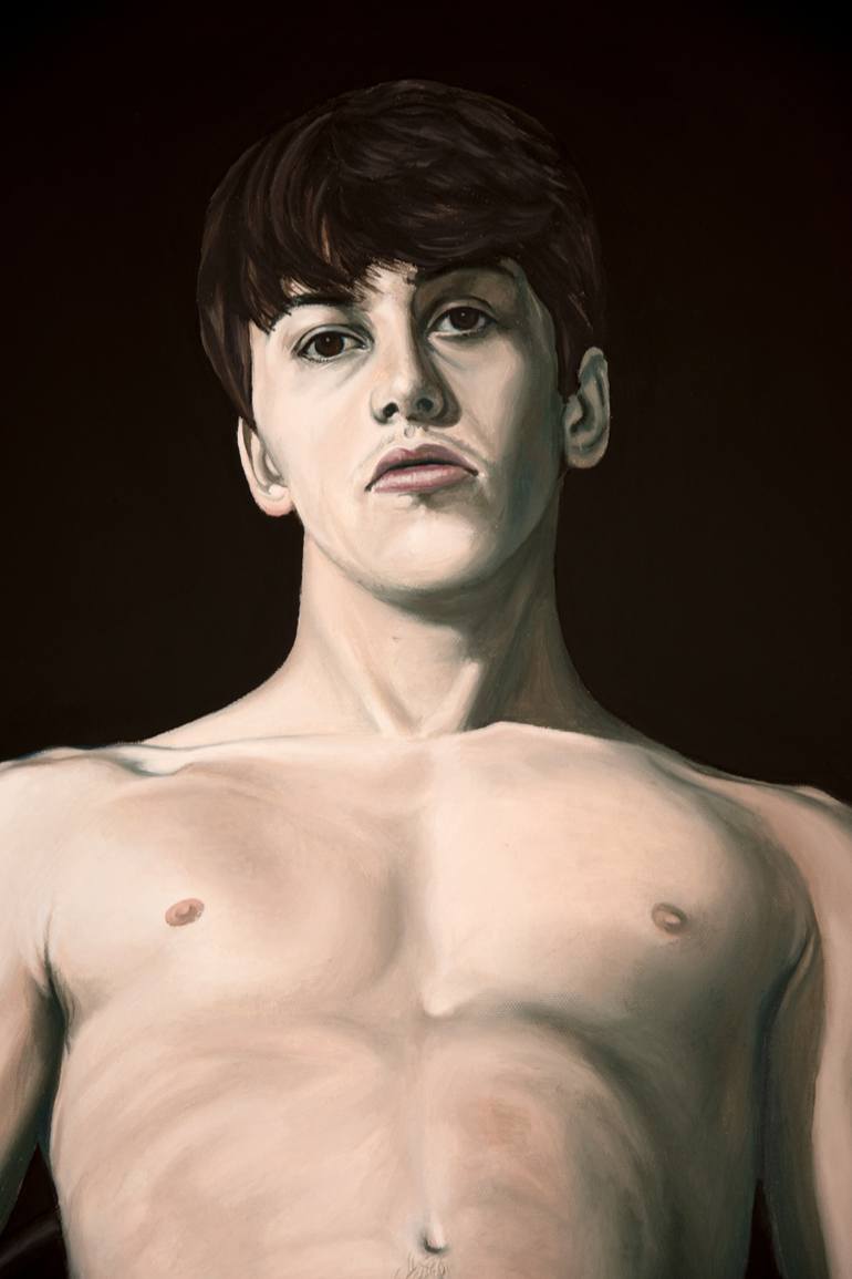 Original Figurative Body Painting by Nicolas Maureau