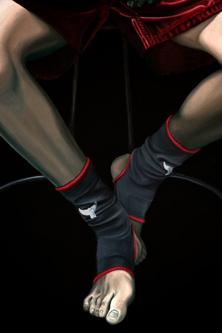 Original Figurative Body Painting by Nicolas Maureau