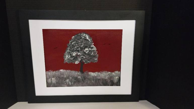 Original Abstract Expressionism Landscape Painting by James Tolliver