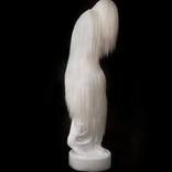 Untitled (white hair figure) by Keith W Bentley