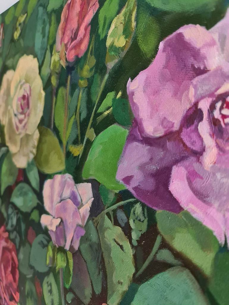 Original Realism Floral Painting by Antonia Ionescu