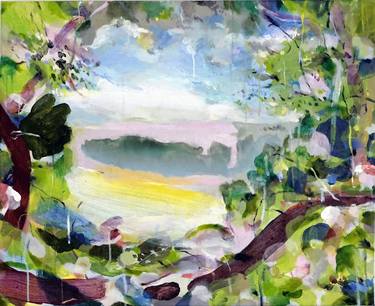 Original Expressionism Landscape Painting by Luis Kerch