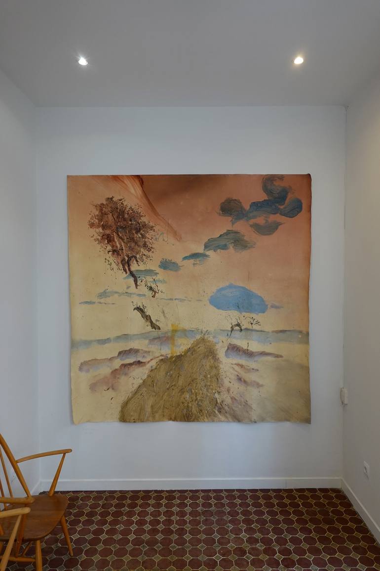 Original Abstract Landscape Painting by Luis Kerch