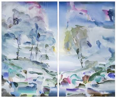 Original Expressionism Landscape Paintings by Luis Kerch