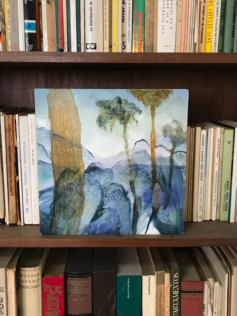 Original Abstract Expressionism Landscape Painting by Luis Kerch