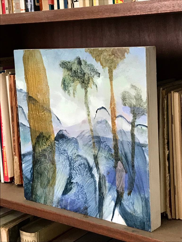 Original Abstract Expressionism Landscape Painting by Luis Kerch