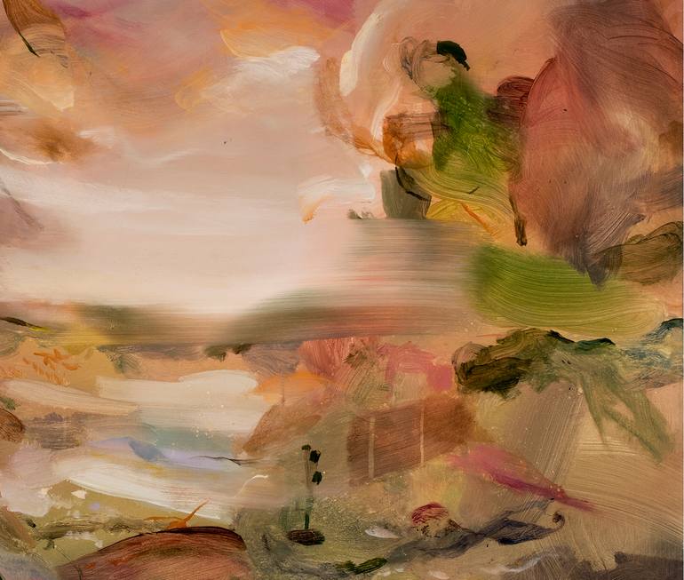 Original Expressionism Landscape Painting by Luis Kerch